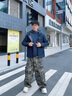 波司登2025年新款沖鋒衣鵝絨羽絨服男短款三合一防風防水外套B250331323 黑藏青|5295 S 170/92A 體重約120-130斤 曬單實拍圖