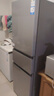 海爾（Haier）217升三門宿舍租房家用小冰箱小型抗菌凈味風(fēng)冷無(wú)霜一級(jí)能效節(jié)能BCD-217WGHC3E9S9家電國(guó)家補(bǔ)貼20% 曬單實(shí)拍圖