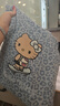 野獸派家居（tbh）Hello Kitty全棉燙鉆托特包女士單肩包購(gòu)物袋斜挎包禮物 牛仔豹紋 曬單實(shí)拍圖