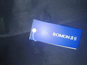 羅蒙（ROMON）【綿羊毛可脫卸羽絨內膽】商場(chǎng)同款毛呢大衣男中長(cháng)款加厚保暖外套 藏青 L (175) 曬單實(shí)拍圖