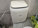 美的（Midea）0.7公斤內(nèi)衣洗衣機家用內(nèi)衣褲迷你懶人洗衣機高溫除菌洗襪子全自動洗脫一體機不銹鋼內(nèi)桶MNB7VH1E 曬單實拍圖