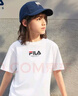 FILA KIDSx原田治聯(lián)名系列兒童短袖T恤2025夏季新款大童涼感上衣 標(biāo)準(zhǔn)白-WT 140 曬單實拍圖