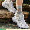 斐樂(lè)（FILA）官方貓爪6代女鞋復(fù)古運(yùn)動(dòng)鞋2025夏季新款舒適厚底鞋休閑鞋 雪白/太空銀-SS 37.5 曬單實(shí)拍圖