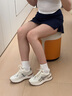 蒂波菲女鞋2025夏季新款網(wǎng)面透氣運(yùn)動(dòng)鞋厚底小個(gè)子內(nèi)增高小白鞋子夏季女 灰色 37 曬單實(shí)拍圖