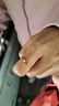 中國黃金（CHINA GOLD）足金5G硬金摯愛520·1314黃金對(duì)戒送女友老婆七夕節(jié)情人節(jié)禮物 男戒17# 凈金重約2.5g 曬單實(shí)拍圖