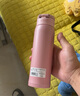 象?。╖OJIRUSHI）日本原裝進口象印保溫杯男女便攜直飲水杯超輕不銹鋼杯子茶杯SF48 磨砂粉【480ml】 曬單實拍圖