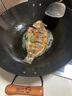 中福雙耳鐵鍋龜紋生鐵鍋鑄鐵鍋無涂層老式鐵鍋土灶大鐵鍋炒鍋陸川鐵鍋 雙耳圓底+不銹鋼蓋 42cm 曬單實拍圖