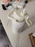 恩爾美保溫杯大容量便攜款茶水分離保溫杯壺學(xué)生新款2000毫升戶外運動款 【高級白】1500ml保冷熱/有茶倉 曬單實拍圖