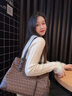 范西帕奢侈包包女包2025年新款單肩包女士手提托特包生日禮物送女友老婆 咖啡色【精美禮盒裝】 輕奢品牌高端時(shí)尚大牌小眾高級感女生包包 曬單實(shí)拍圖