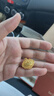 周生生黃金吊墜 足金蝙蝠如意生日禮物 不含項鏈90173P計價 6.45克 曬單實拍圖