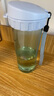 特百惠（Tupperware）茶韻500ML塑料杯男女士學(xué)生夏季運(yùn)動(dòng)水杯子戶外便攜大容量 冰水藍(lán) 曬單實(shí)拍圖