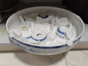 蘇氏陶瓷（SUSHI CERAMICS）國潮青花功夫茶具大套組儲(chǔ)水托盤三才蓋碗泡茶壺禮盒裝薄胎茶杯 曬單實(shí)拍圖