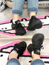回力女鞋老爹鞋女2025新款夏季透氣輕便休閑網(wǎng)面鞋厚底減震運動鞋子女 黑色【網(wǎng)面四季款】 37 (235mm) 曬單實拍圖