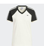 阿迪達斯 （adidas）Originals三葉草2025年女子V NECK TEE T恤 KF0316 M 曬單實(shí)拍圖