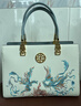 歌詩嫚（Geshiman）氣質(zhì)中式包包女包2025新款大容量雙鳳凰國(guó)風(fēng)刺繡情人節(jié)禮物送老婆 雅致白5022 曬單實(shí)拍圖