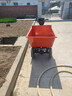 爬山虎電動(dòng)手推車(chē)建筑工地灰斗車(chē)三輪搬運車(chē)養殖上料翻斗車(chē)拉磚拉糞車(chē) 電動(dòng)手推三開(kāi)門(mén)平底70寬度 曬單實(shí)拍圖