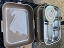 沃德百惠（WORTHBUY）卡皮巴拉保溫飯盒316不銹鋼小學生初中生上學專用上班族便當餐盒 316款5格+湯碗+餐具+保溫袋 曬單實拍圖