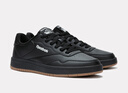 Reebok銳步官方24新款男女同款COURT 1000運動(dòng)復古休閑潮流板鞋 24FRC907U2GH0 黑色/中黃色 40.5 (26cm),US：8 曬單實(shí)拍圖