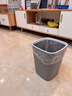 莎愛(ài)潔垃圾桶家用大容量簡(jiǎn)約衛生筒客廳衛生間紙簍雜物桶廚房果皮清潔箱 壓圈固定加厚耐用【大號格調灰】 曬單實(shí)拍圖