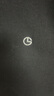 金利來（Goldlion）正品短袖t恤男2025夏季新款翻領(lǐng)中年純色商務(wù)休閑純棉POLO衫上衣 黑色 3XL 185 推薦170-185斤 曬單實(shí)拍圖