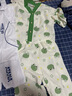 G.DUCKKIDS立領(lǐng)兒童睡衣男女童夏季純棉薄款棉紗開衫空調(diào)服寶寶夏裝嬰兒衣服 開衫家居服【滿印青蛙】 90 建議1-2歲 曬單實(shí)拍圖