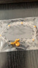 周六福  水晶瑪瑙玉髓手串男女款綠幽靈超七招財手鏈禮物 凈化平衡-白水晶 8mm 曬單實拍圖
