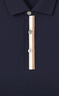 AQUASCUTUM/雅格獅丹2025春夏男士商務(wù)休閑翻領(lǐng)短袖POLO衫 皇家藍 L 曬單實(shí)拍圖