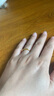 周六福（ZLF） 黃金戒指女款足金莫比烏斯環(huán)素戒疊戴指環(huán)手飾ZERO 計價(jià) 13號-1.24g 曬單實(shí)拍圖