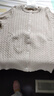 佐丹奴針織衫女抗起球精梳純棉小刺繡絞花氣質(zhì)圓領(lǐng)線衣女18354001 曬單實(shí)拍圖