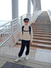 JCZS德國(guó)2025新款小學(xué)生初中生男減負(fù)護(hù)脊中學(xué)生書(shū)包高中女生大容量超 中號(hào)純黑色(送閃電熊) 曬單實(shí)拍圖