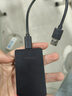 聯(lián)想thinkplus移動硬盤固態(tài) 大容量USB3.2高速PSSD移動存儲 小巧便攜讀取550MB/S US100黑色【讀速可達550MB/S】贈防震包 512G 曬單實拍圖