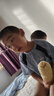 左西男童夏裝套裝2025新款兒童短袖套裝夏季速干運(yùn)動(dòng)兩件套 藍(lán)色 110 曬單實(shí)拍圖