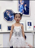 元萍穎六一兒童芭蕾舞演出服幼兒園小天鵝舞蹈裙女童蓬蓬裙白紗裙表演服 主圖款 130 曬單實(shí)拍圖