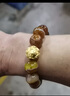 貝羅綺珠寶3d硬金999足金錢幣轉(zhuǎn)運珠金珠散珠子路路通黃金手鏈串珠男女 6毫米孔1.3毫米0.13-0.16克 曬單實拍圖