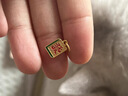 明牌珠寶黃金吊墜 足金5D硬金大發(fā)牌掛墜ASY0602定價(jià) 黃金吊墜 約0.49-0.54克 曬單實(shí)拍圖