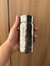 格亞御品薈鈦杯迷你純鈦保溫杯小杯子小巧便攜口袋杯茶杯高顏值男女士水杯 日光銀 200ml 曬單實(shí)拍圖