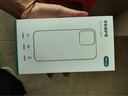 能適適用蘋果13手機殼 iphone13手機殼 超薄磨砂防摔防指紋自帶鏡頭膜半透明紙一樣薄男女款軟殼 透黑 曬單實拍圖