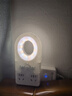 阿樂(lè)樂(lè)可【無(wú)線AI聲控】床頭夜燈插座 嬰兒喂奶 / 起夜柔光，USB充電+無(wú)級(jí)調(diào)光，臥室智能補(bǔ)光照明系統(tǒng) 曬單實(shí)拍圖
