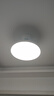 歐普（OPPLE）風(fēng)扇燈吊扇燈24瓦LED照明低噪音餐廳臥室吊燈燈具包安裝 冰風(fēng)白 曬單實(shí)拍圖