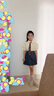流貝純棉女童夏季套裝2024新款時髦洋氣jk制服學(xué)院風(fēng)百褶短裙領(lǐng)帶女寶 套裝鵝黃襯衫+灰裙子配領(lǐng)帶 150 曬單實(shí)拍圖