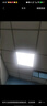 得焺平板燈600x600集成吊頂燈扣板燈格柵天花嵌入式面板燈工程辦公室照明白光38-W 600*600 曬單實拍圖