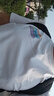 名創(chuàng  )優(yōu)品（MINISO）純棉t恤男夏季2025新款衣服青少年親膚透氣時(shí)尚寬松大碼冰感短袖 白色(m彩色風(fēng)車(chē)胸標) 2XL 185 (體重160-180斤) 曬單實(shí)拍圖