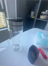希諾雙層玻璃杯茶水分離杯男女士大容量杯子隔熱茶杯商務(wù)泡茶水玻璃杯 XN-6057本色360ml+正品保證 曬單實(shí)拍圖