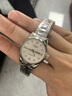 瑞士正品浪Longines手表男女士琴機(jī)械表時(shí)尚防水鎢鋼男女情侶對(duì)表 本色白面鋼帶女款-送表帶 曬單實(shí)拍圖
