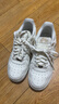 耐克（NIKE）官方空軍一號AIR FORCE 1女子運動鞋夏季膠底板鞋F(xiàn)V3654 111帆白/帆白/帆白/金屬色 38.5 曬單實拍圖