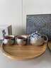 澤名家茶具套裝鎏銀青花龍鳳西施茶壺茶具套裝送領導公司商務開業(yè)伴手禮 鎏銀龍鳳西施壺+龍鳳主人杯 2個 曬單實拍圖