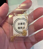 GLTEN七夕情人節禮物925銀項鏈女素鏈金色萬(wàn)能十字鏈輕奢送女朋友老婆 曬單實(shí)拍圖