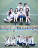 圣洛鋒朗誦合唱演出服小學(xué)生初中生高中生運(yùn)動(dòng)會(huì)畢業(yè)班服校服套裝學(xué)院風(fēng) 女白短袖+藏青片裙+藍(lán)冠領(lǐng)結(jié) L 曬單實(shí)拍圖