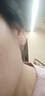 VTLS999足銀耳扣素圈耳環(huán)女純銀耳釘高級耳飾生日520情人節(jié)禮物女 999純銀耳扣【精美禮盒裝】 曬單實拍圖