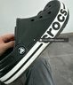 crocs卡駱馳洞洞鞋貝雅卡駱班輕便耐磨一腳蹬休閑鞋|205089 黑色/白色-066 43 (270mm) 曬單實拍圖